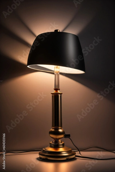 Fototapeta Modern desk Light - Generative AI