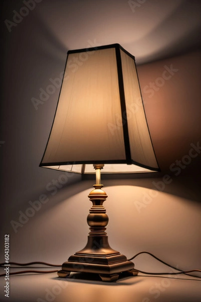 Fototapeta Classic desk Light - Generative AI