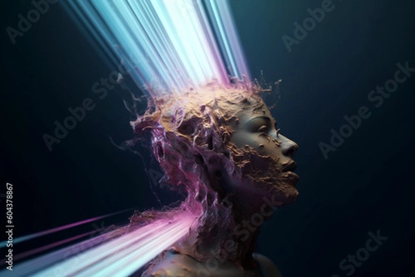 Obraz person in a mask