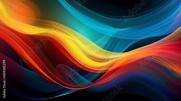 Obraz abstract wave background