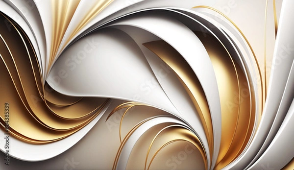 Obraz Abstract Yellow and gold