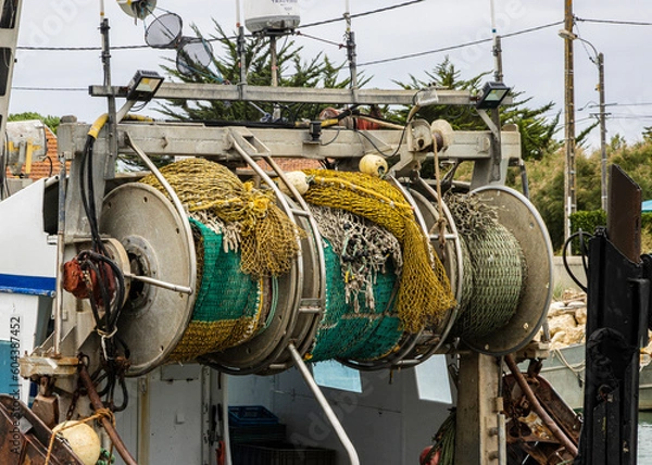 Obraz Ile d'Oléron - Filet de pêche