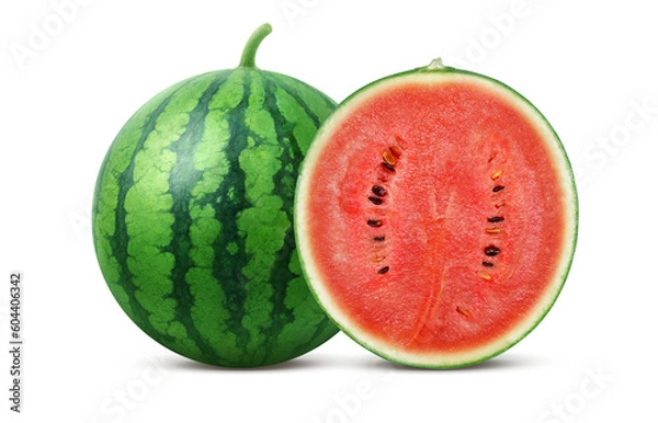 Fototapeta スイカのイラスト リアル