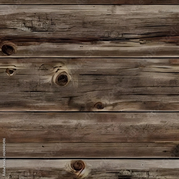 Fototapeta Rustic barnwood texture plank background. wooden texture. Generative AI