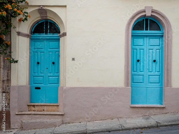 Obraz Blue doors