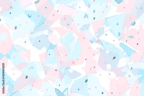 Obraz sweet cotton candy tone terrazzo background
