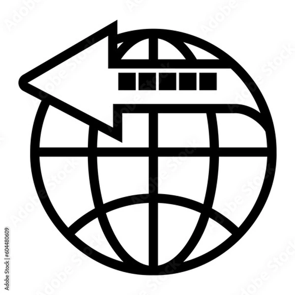 Fototapeta internet icon