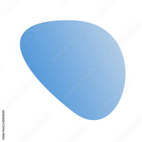 Obraz blue paper speech bubble