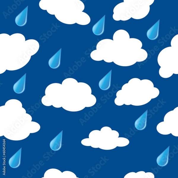 Fototapeta Clouds pattern