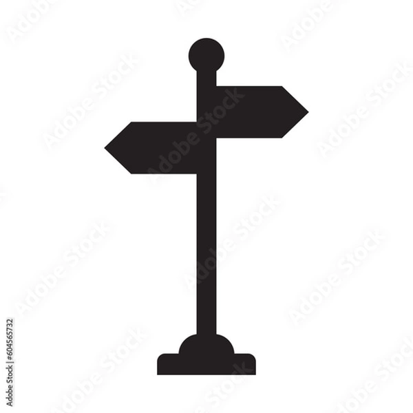 Fototapeta directions or navigation icon vector