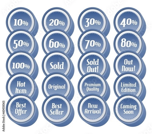 Fototapeta icon button theme