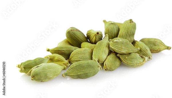 Obraz Green cardamom pods