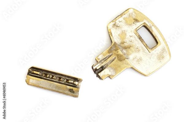 Obraz Old broken key