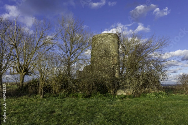 Obraz Moulin en ruine