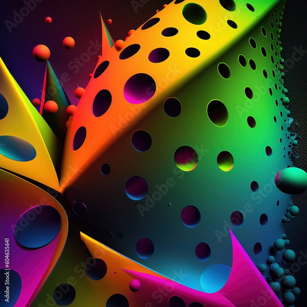 Obraz Abstract, KI generiertes Bild