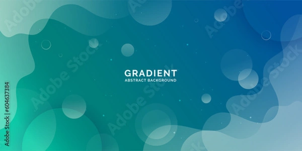 Fototapeta Blue and tosca Background, Gradient Abstract Background, Full color abstract background
