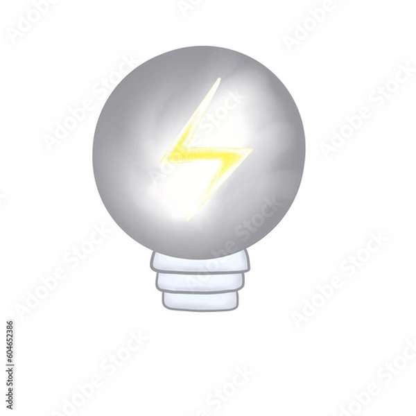 Obraz light bulb energy 