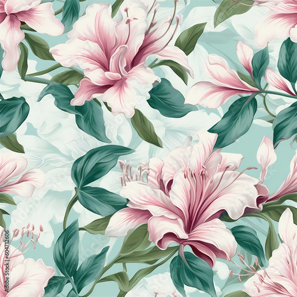 Obraz seamless floral pattern