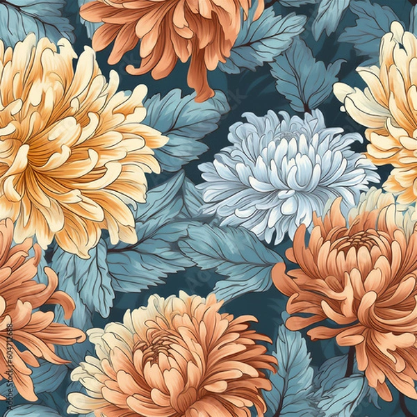 Obraz seamless floral pattern