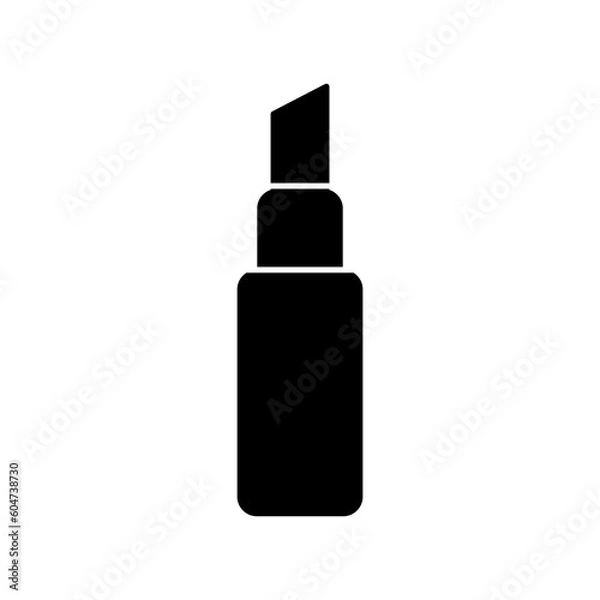 Fototapeta Lipstick icon,vector illustration. lipstick icon illustration isolated on White background.eps