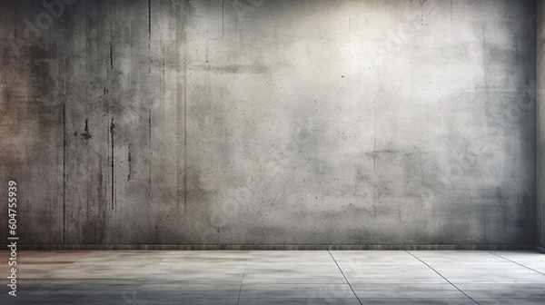 Fototapeta Empty concrete wall