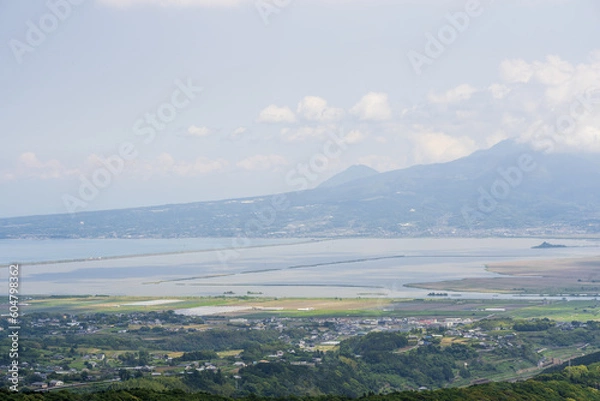 Obraz 山からの風景