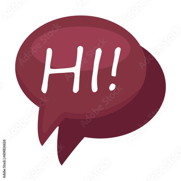 Fototapeta Chat Bubble