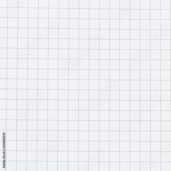 Fototapeta Bright checkered paper as a background or texture.