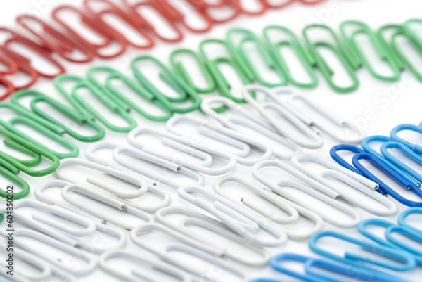 Obraz カラフル　クリップ　整列