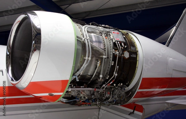 Obraz Jet engine maintenance