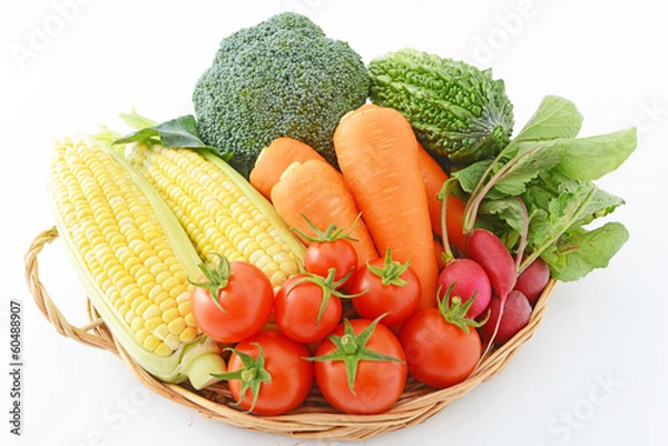Fototapeta 新鮮な野菜の盛り合わせ