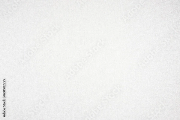 Fototapeta 角が少し暗いシンプルな薄いグレー･白の背景 - コットンやリネンの布地のクローズアップ