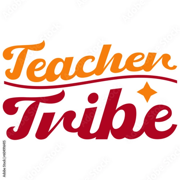 Obraz Retro Teacher  T-shirt Design, Vector
