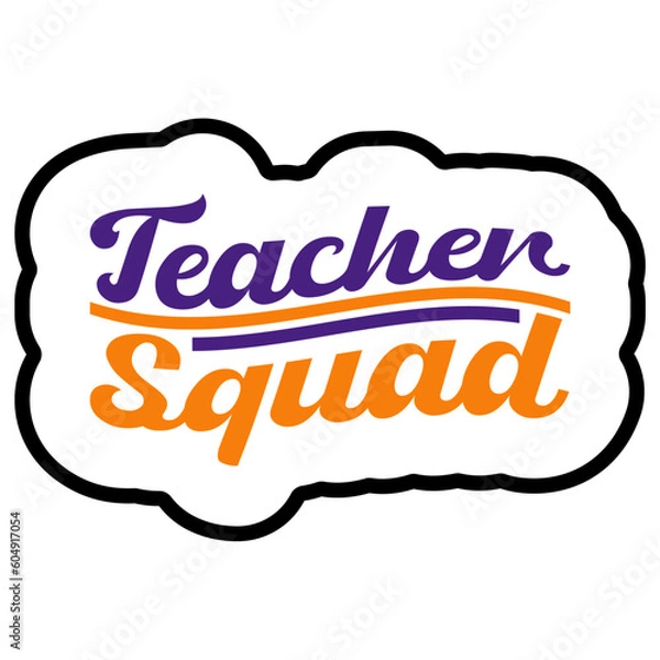 Obraz Retro Teacher  T-shirt Design, Vector