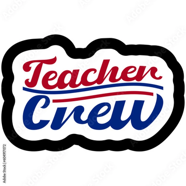 Obraz Retro Teacher  T-shirt Design, Vector