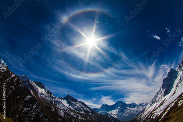 Obraz Światło Himalajów