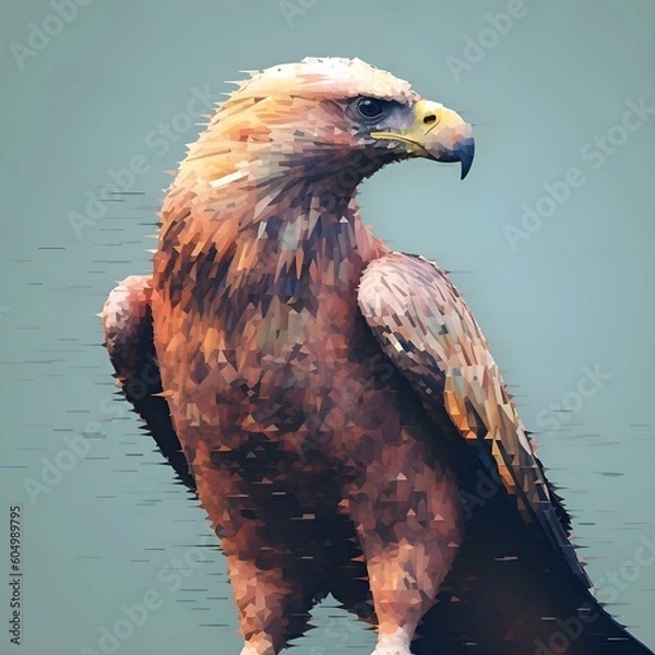 Obraz "portrait of a eagle"Ai