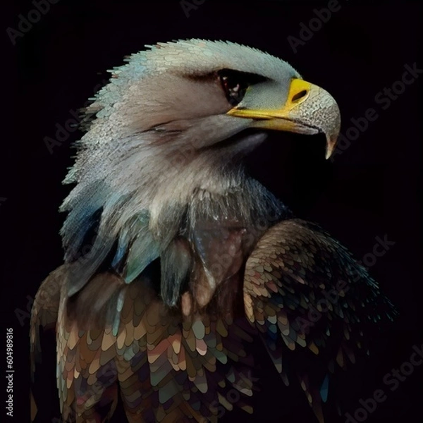 Obraz "portrait of a eagle"Ai