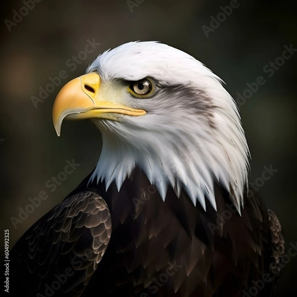 Obraz "Adapting for Survival: The Evolutionary Secrets of an Eagle's Beak"Ai