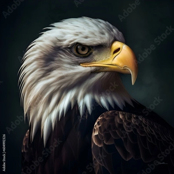 Obraz "Master Hunter: How an Eagle's Beak Facilitates Successful Hunting"Ai