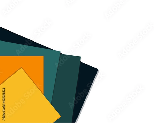 Obraz Abstract multicolor texture template background  vector