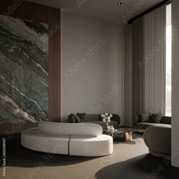 Obraz 3D Modern Villa Design