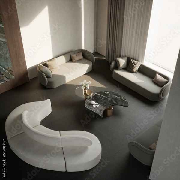 Obraz 3D Modern Villa Design