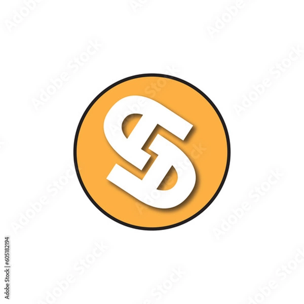 Obraz letter s logo