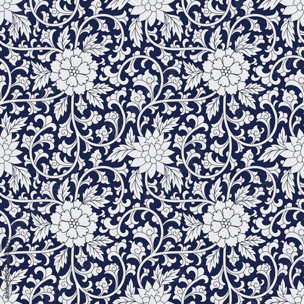 Fototapeta Seamless chinese pattern