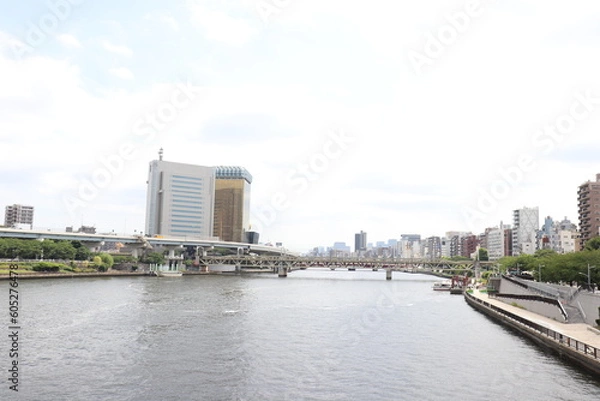 Obraz river thames city