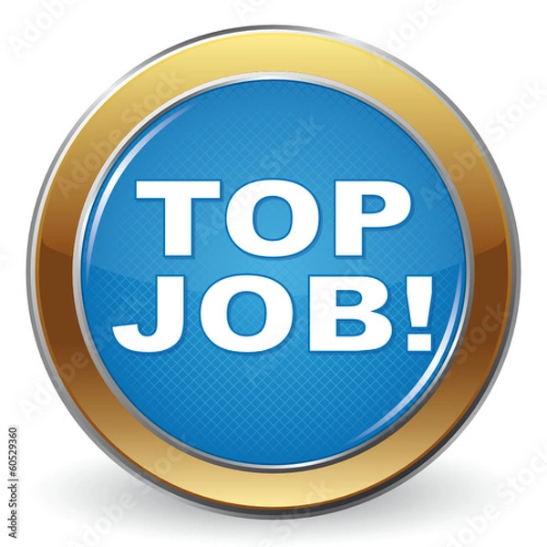 Fototapeta TOP JOB! ICON