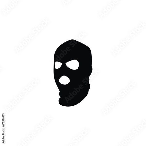 Obraz criminal mask black icon