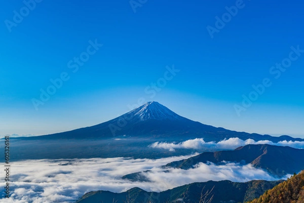 Obraz 朝の富士山