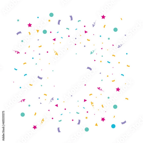 Fototapeta Colorful Confetti